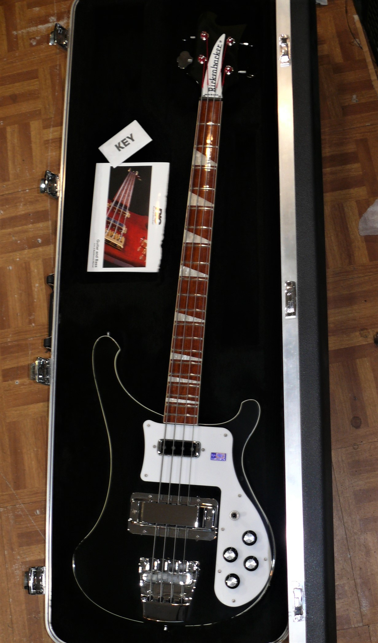 ~SOLD~Rickenbacker U.S.A. `11 Model 4003 Bass- Jetglo